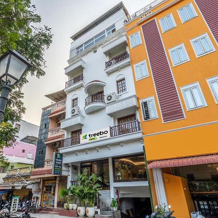 Treebo Grace Inn, 3 Min Walk From Promenade Beach Pondicherry Luaran gambar