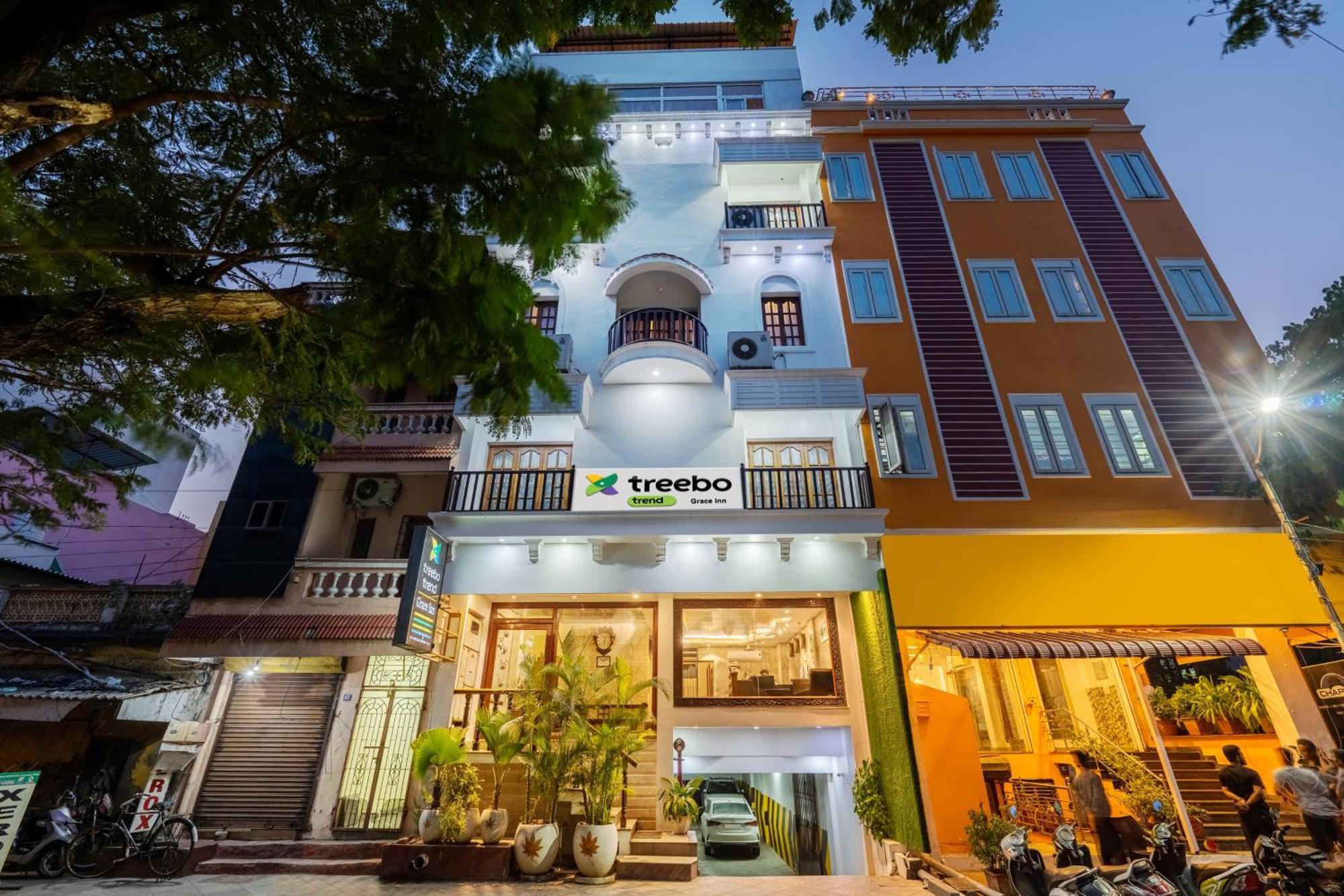 Treebo Grace Inn, 3 Min Walk From Promenade Beach Pondicherry Luaran gambar