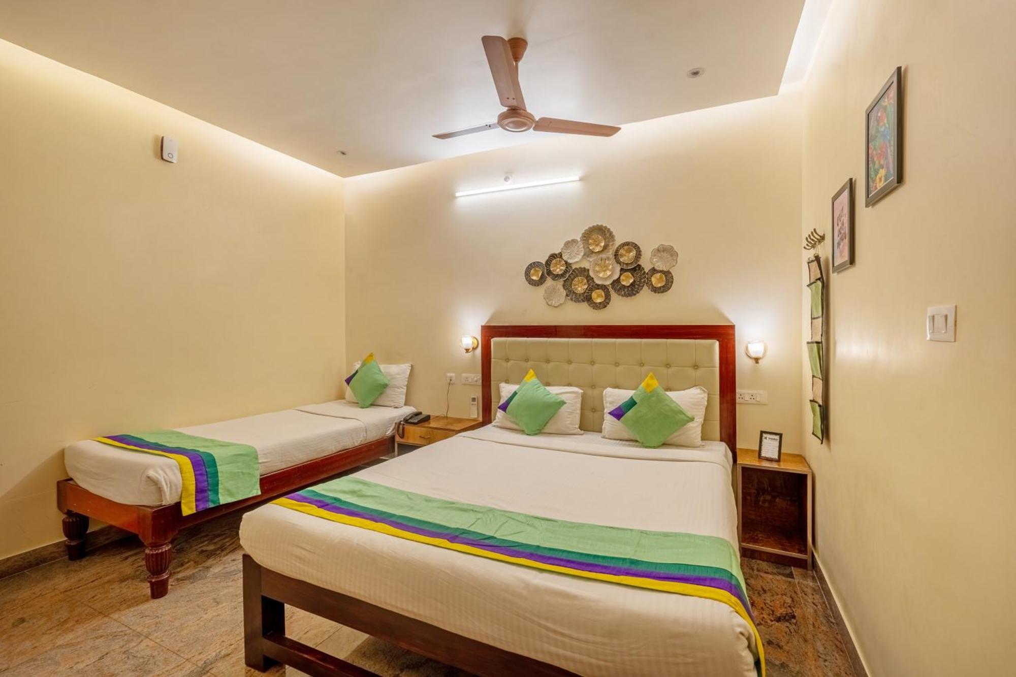 Treebo Grace Inn, 3 Min Walk From Promenade Beach Pondicherry Luaran gambar
