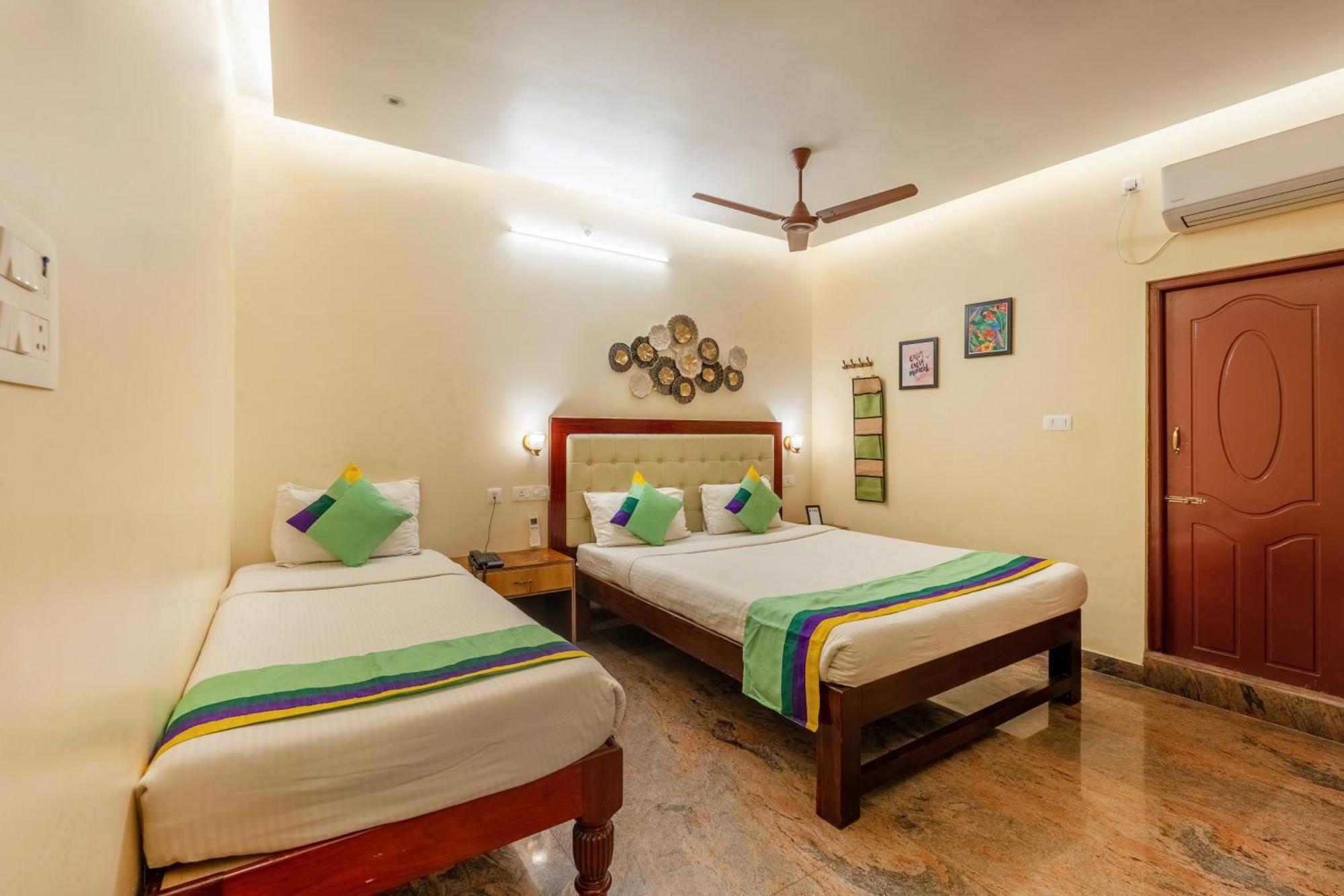 Treebo Grace Inn, 3 Min Walk From Promenade Beach Pondicherry Luaran gambar