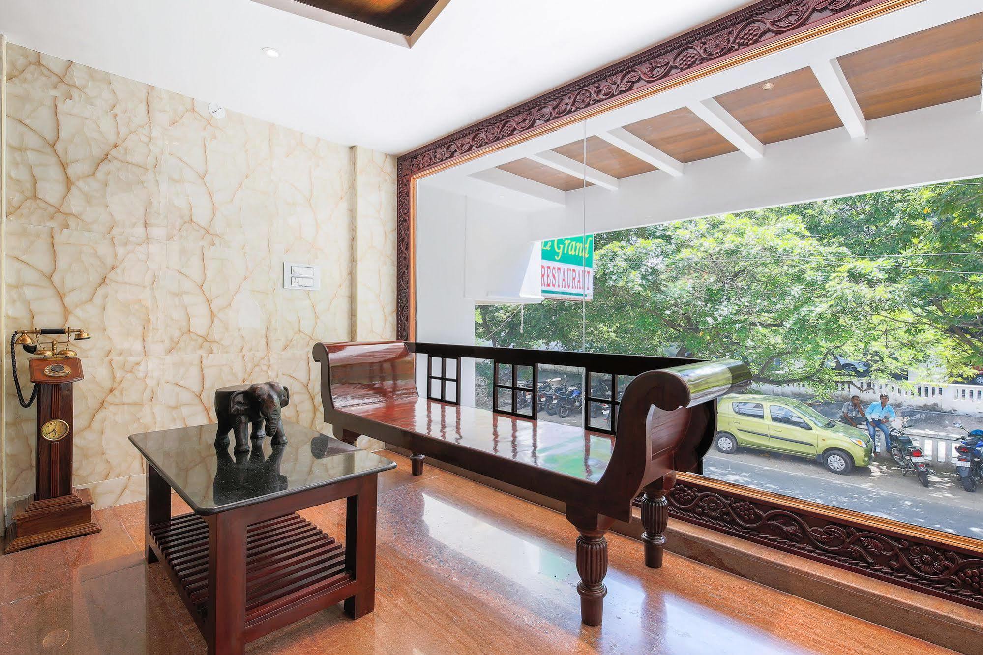 Treebo Grace Inn, 3 Min Walk From Promenade Beach Pondicherry Luaran gambar