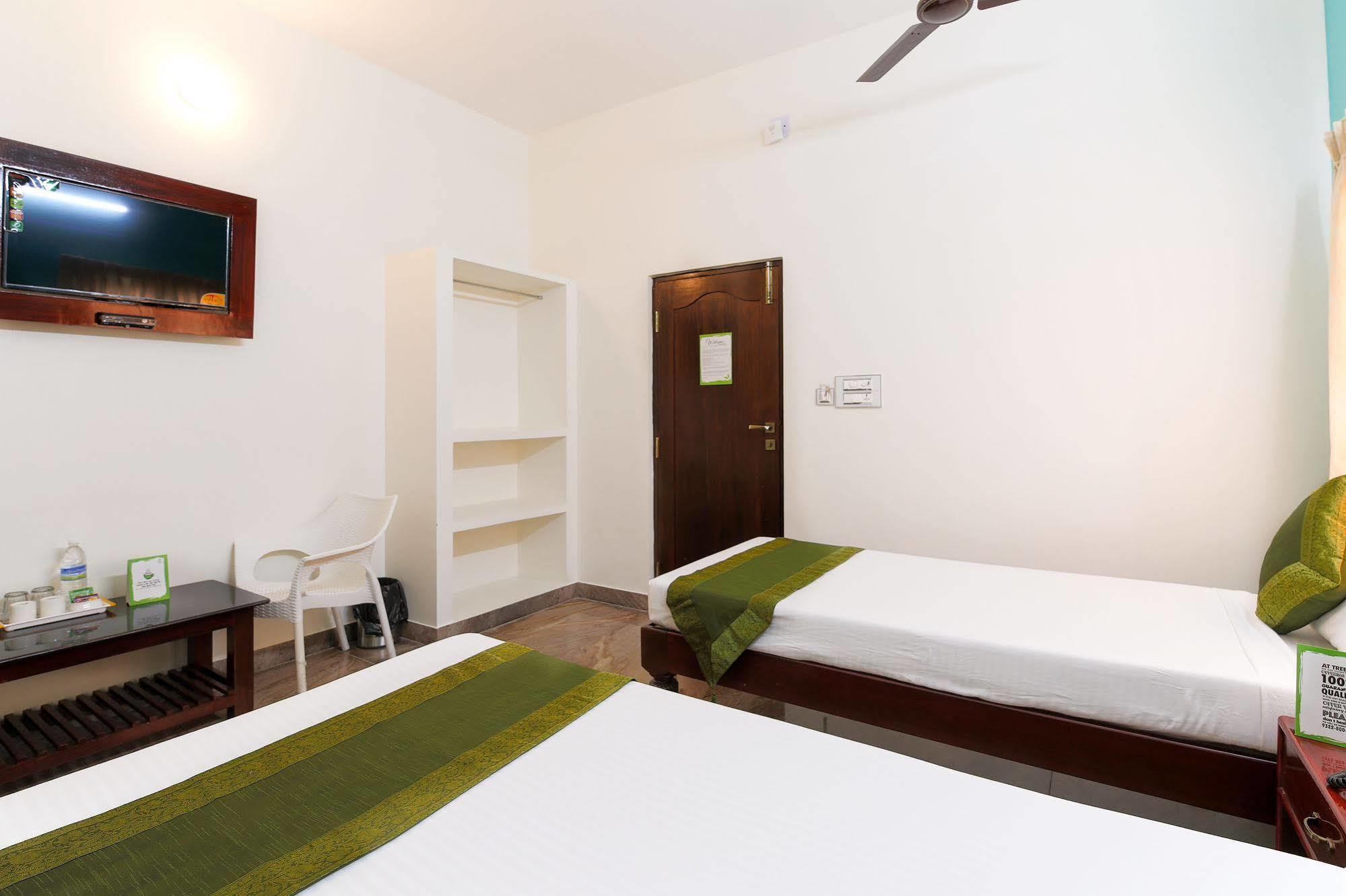 Treebo Grace Inn, 3 Min Walk From Promenade Beach Pondicherry Luaran gambar